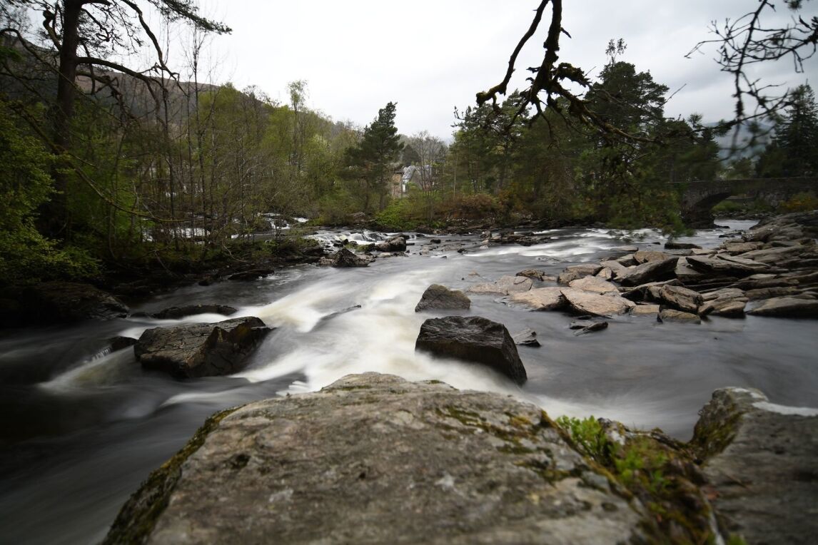 Dochart Falls, Killin, Scotland Visiting Craigh Na Dun from Outlander