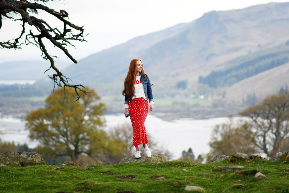 Visiting the location of the Outlander standing stones in Perthshire, Scotland - craigh na dun