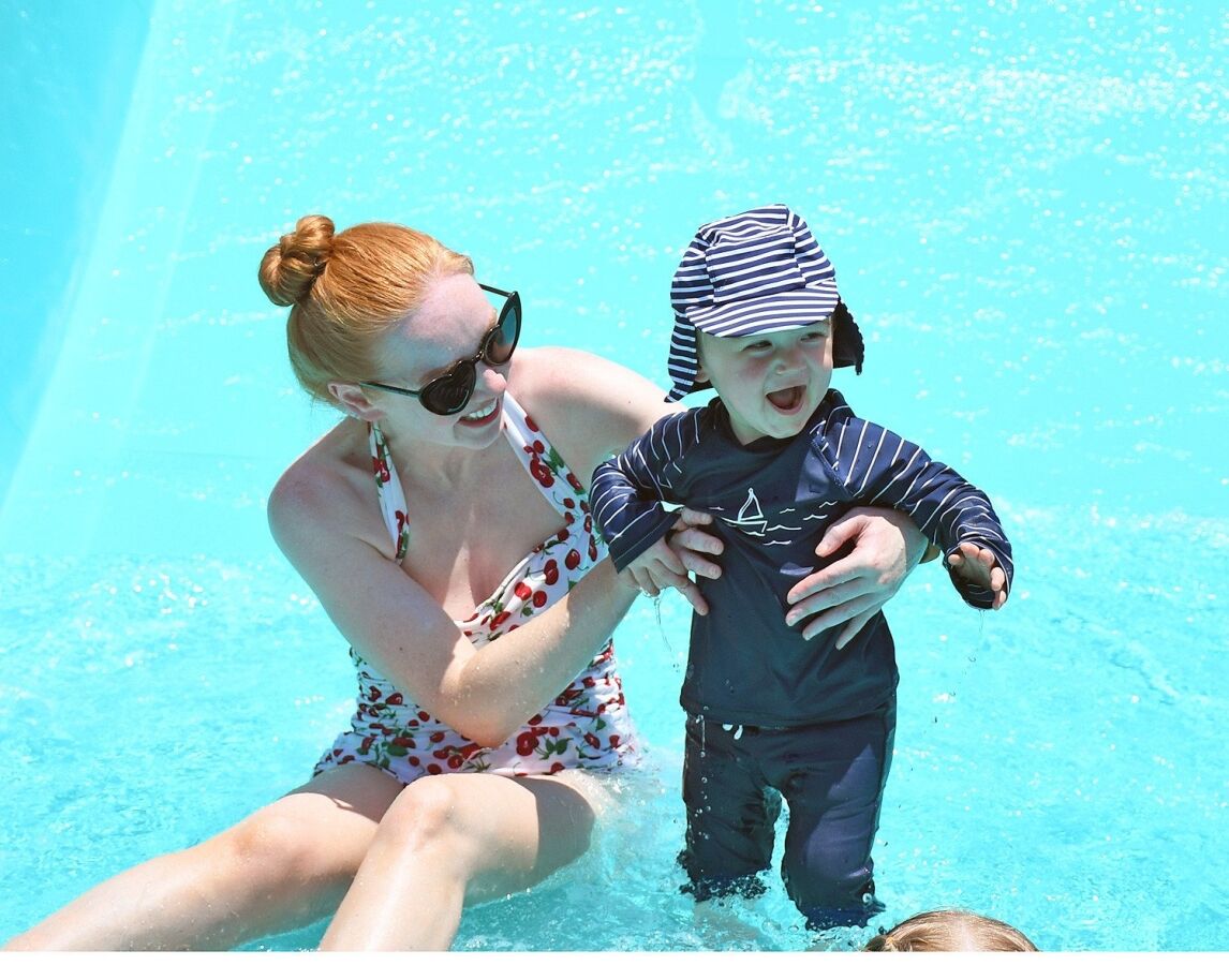 Visiting Volcano Bay water park with a toddler