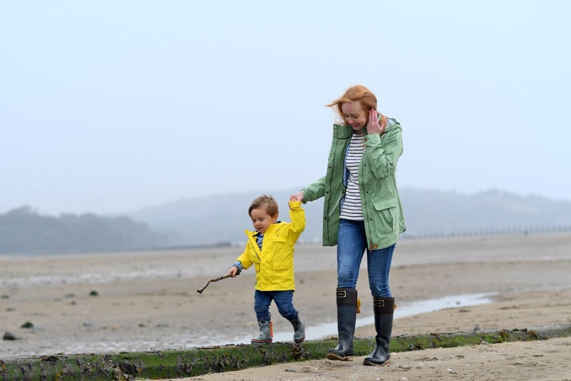 On Cramond Beach, September 2019
