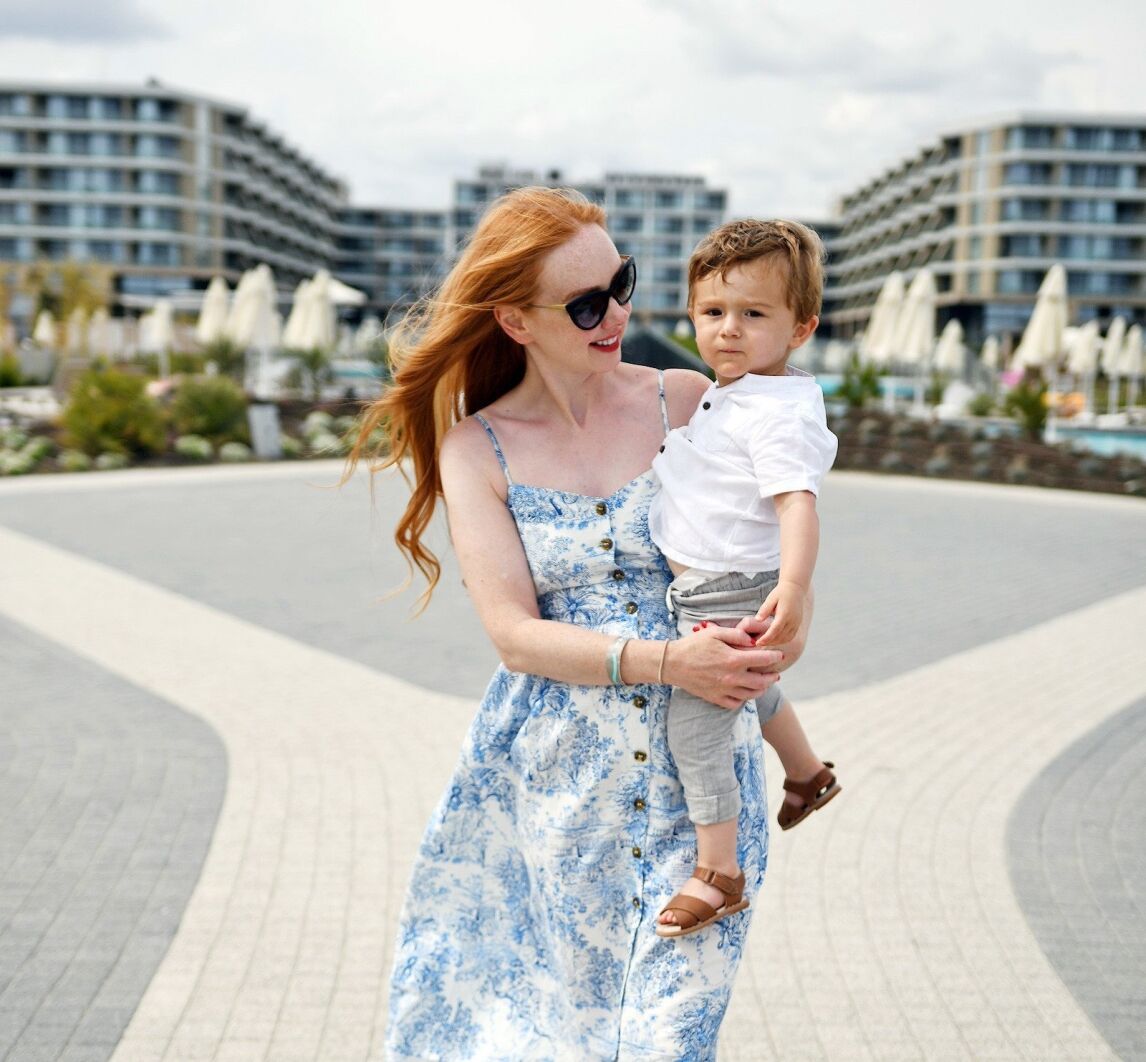 Me and Max at Wave Resort, Bulgaria
