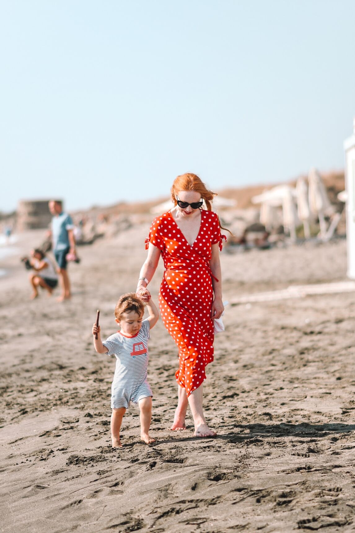 Me and Max on the beach, Bulgaria 2019