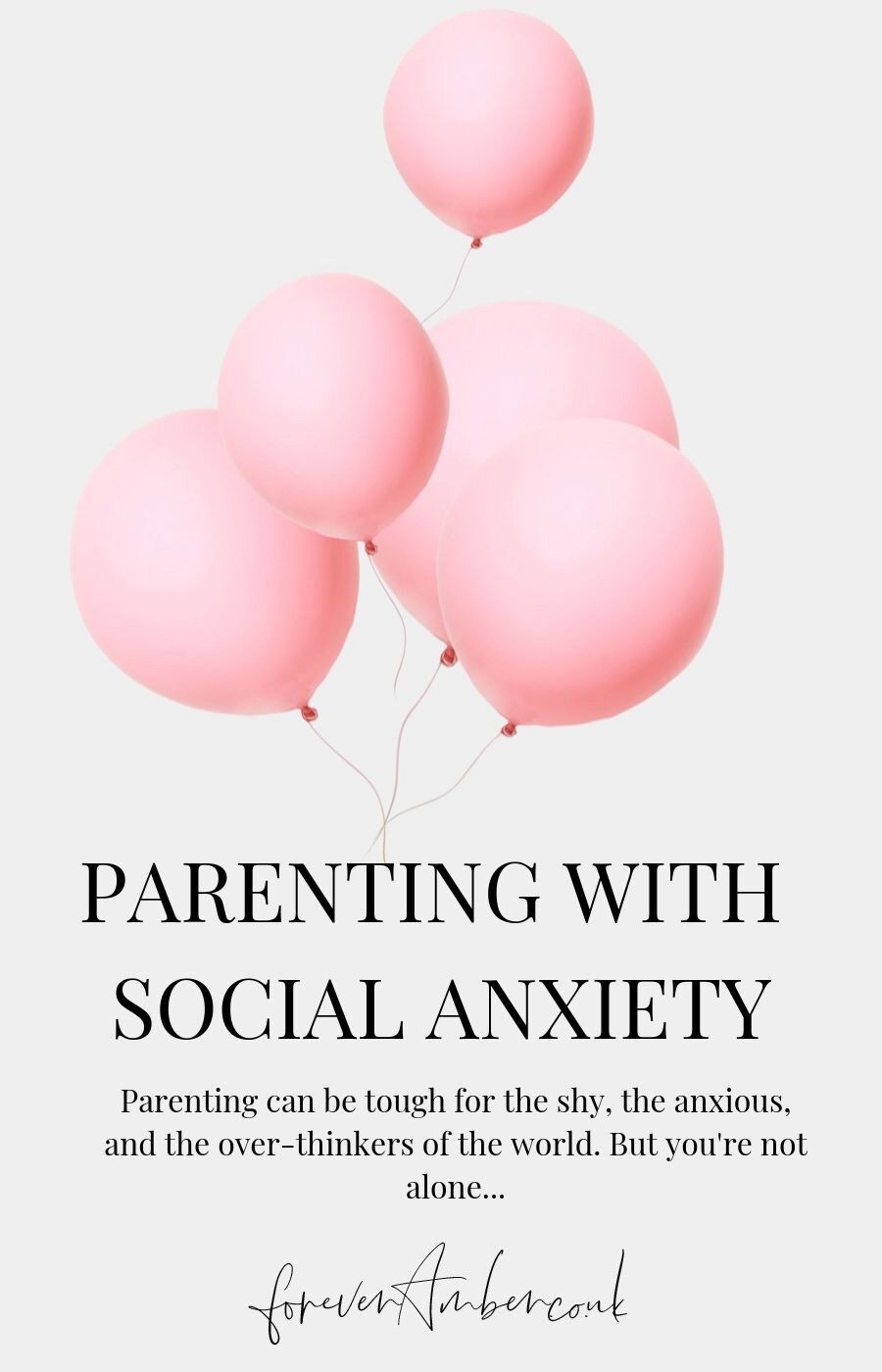 parenting can be tough when you have social anxiety: but you're not alone