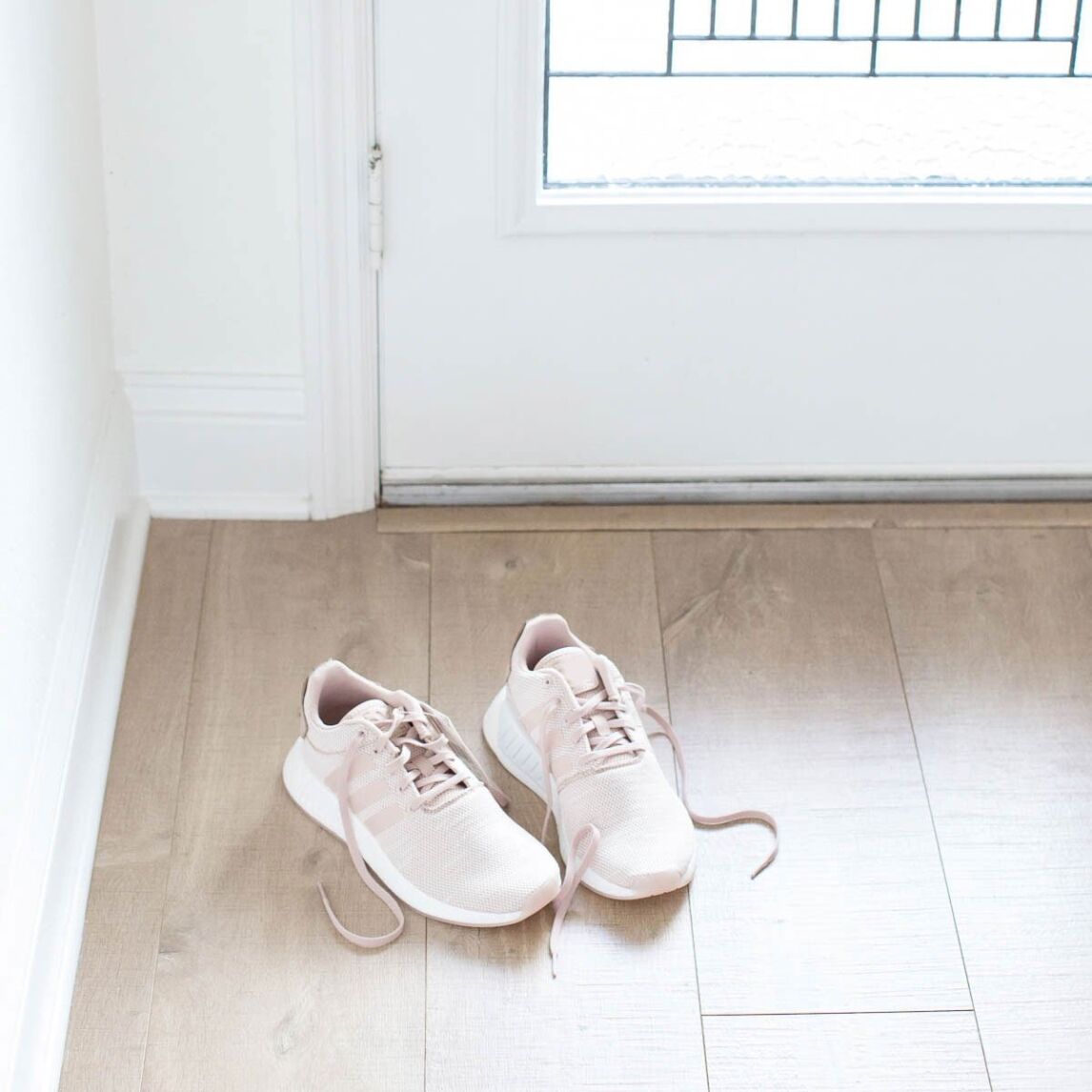 shoes in hallway