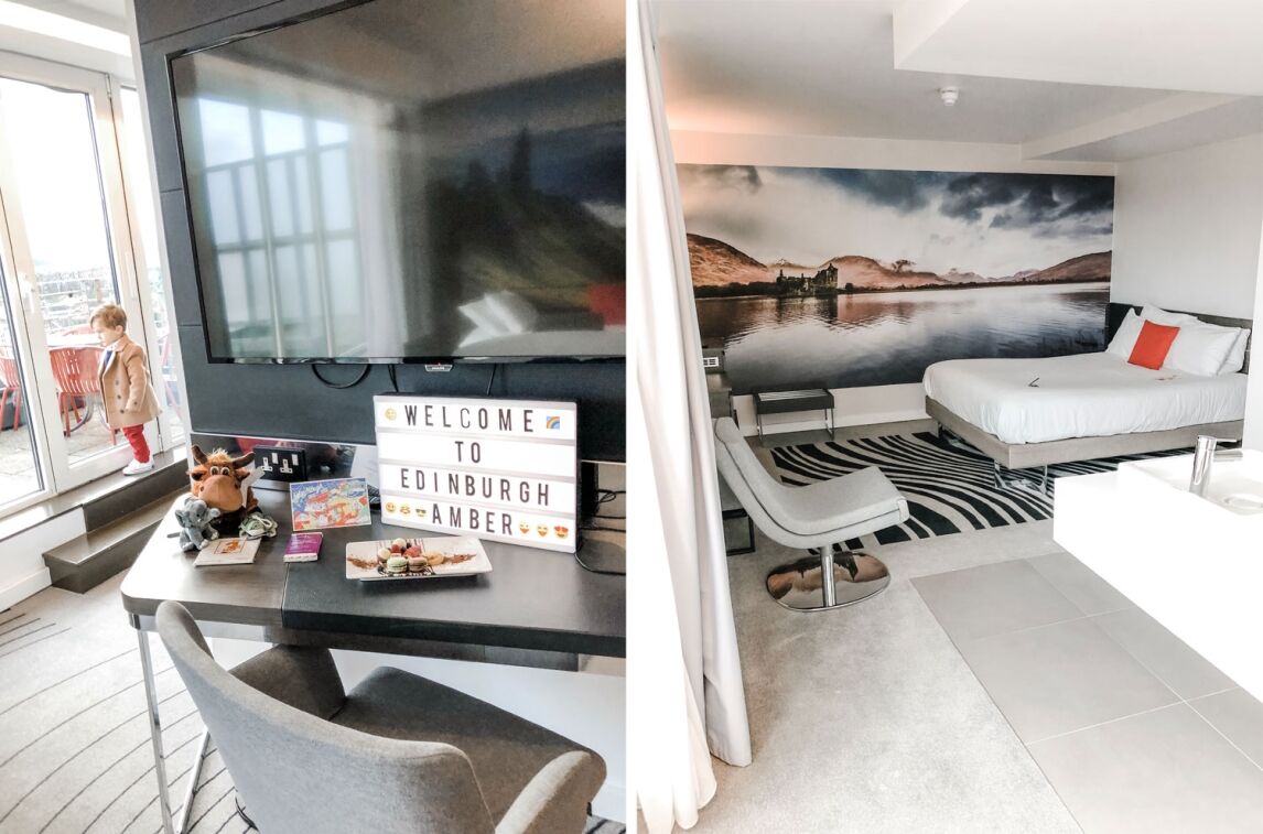 Family suite at Novotel Edinburgh Centre