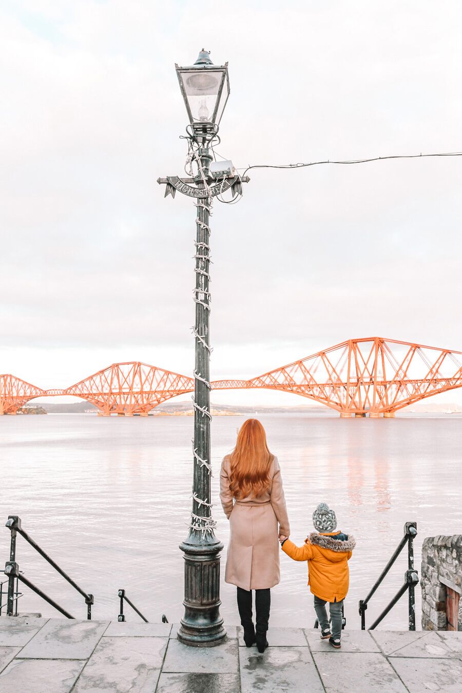 Looking out at the Forth Bridge from South Queensferry