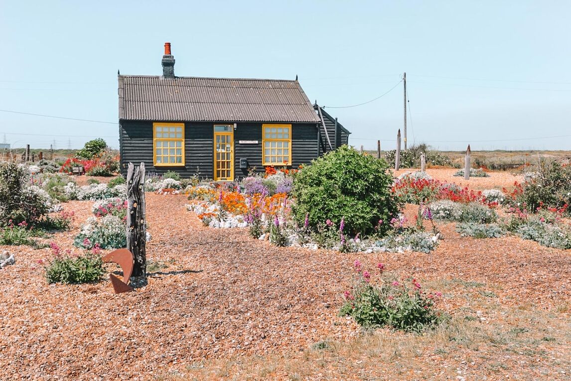 Derek Jarman's cottage at Dungeness