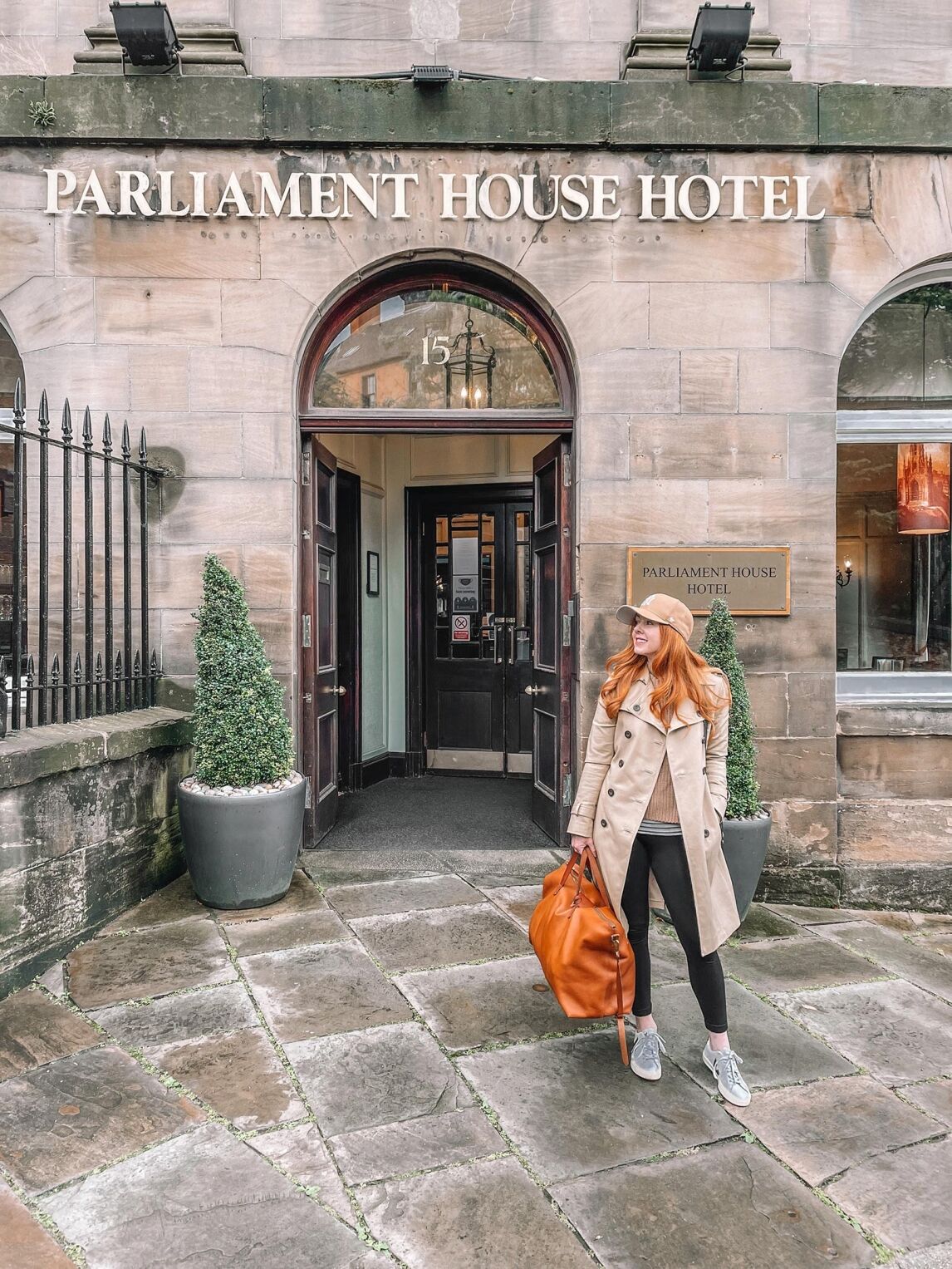outside Parliament House Hotel, Edinburgh