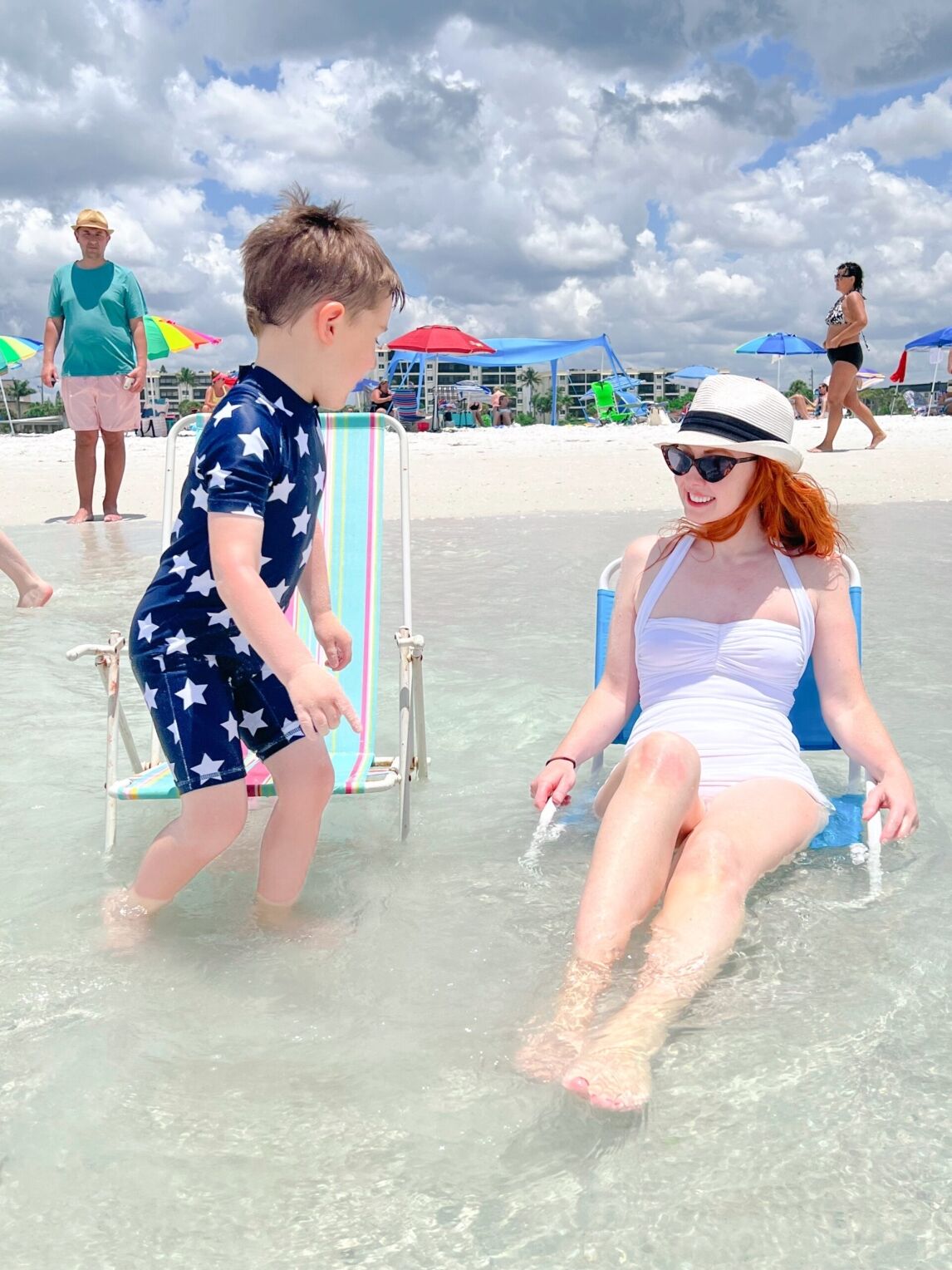 Max and me and the beach