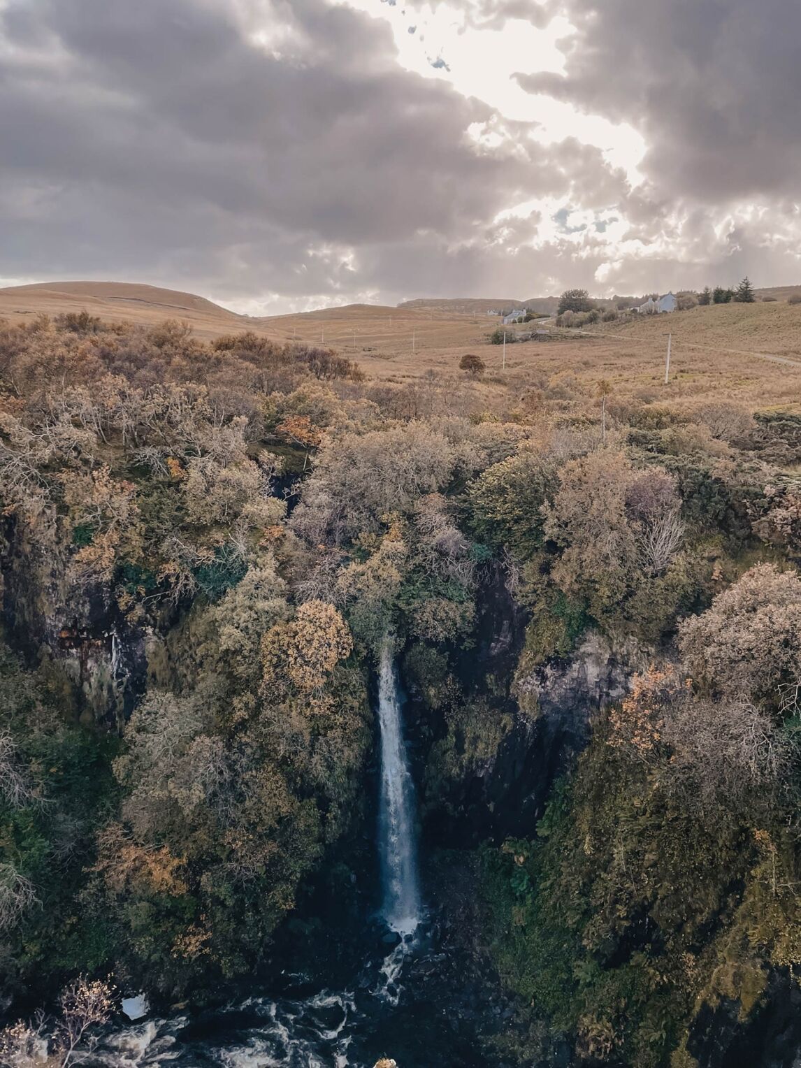Lealt Gorge viewing platform, Skye