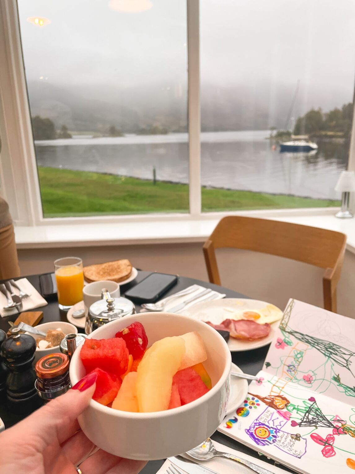 buffet-style breakfast in Glencoe