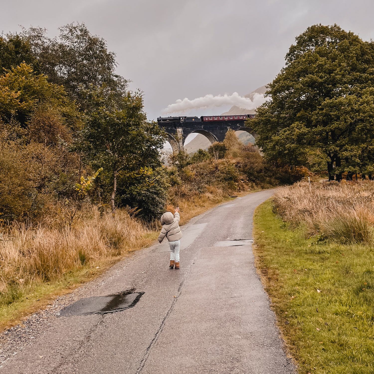Seeing the ‘Harry Potter train’ at Glenfinnan Viaduct