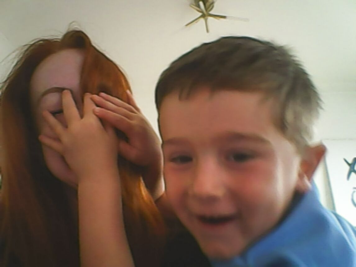 Amber and Max selfie, 2022