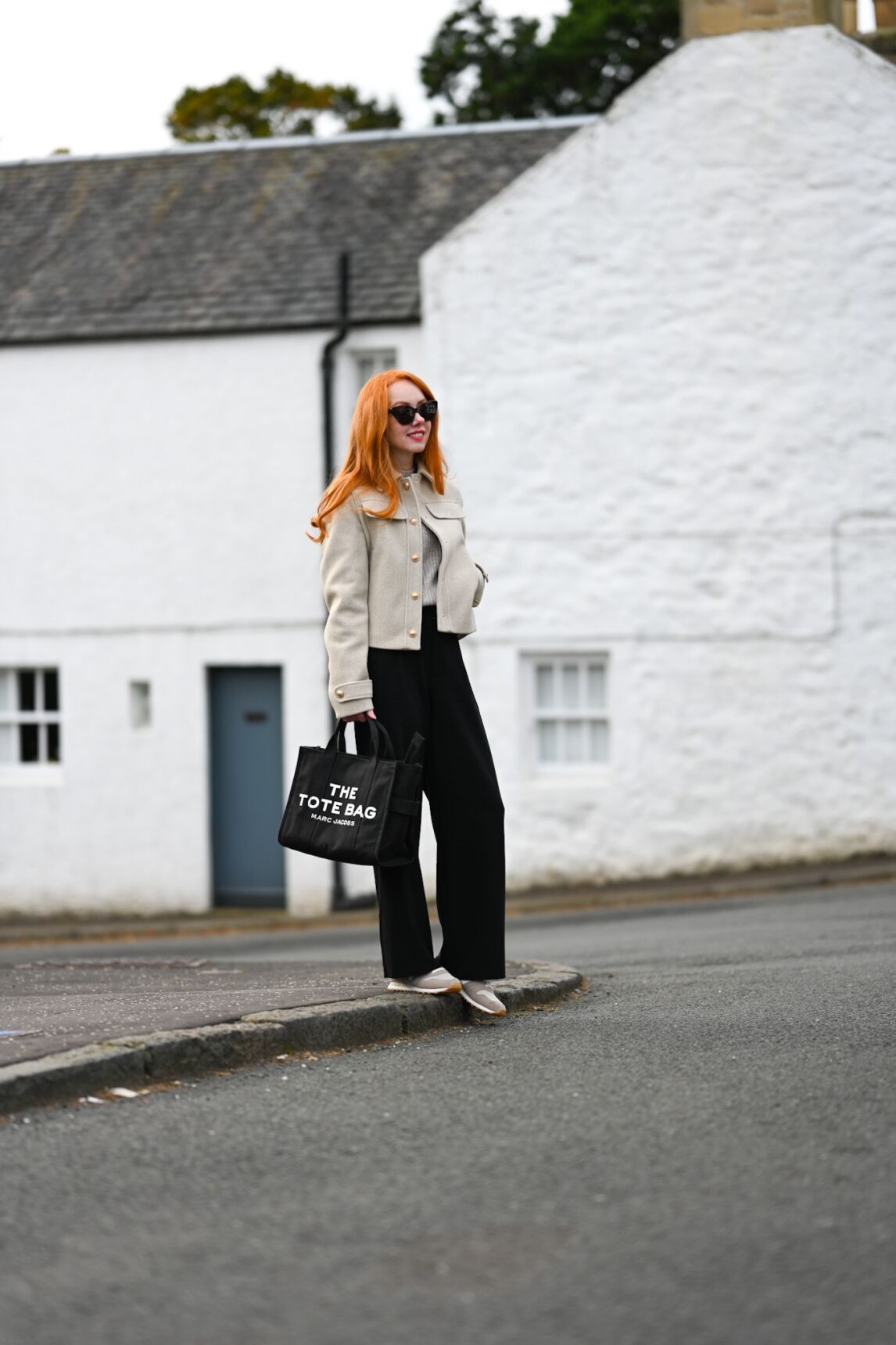 wide leg trousers outfit