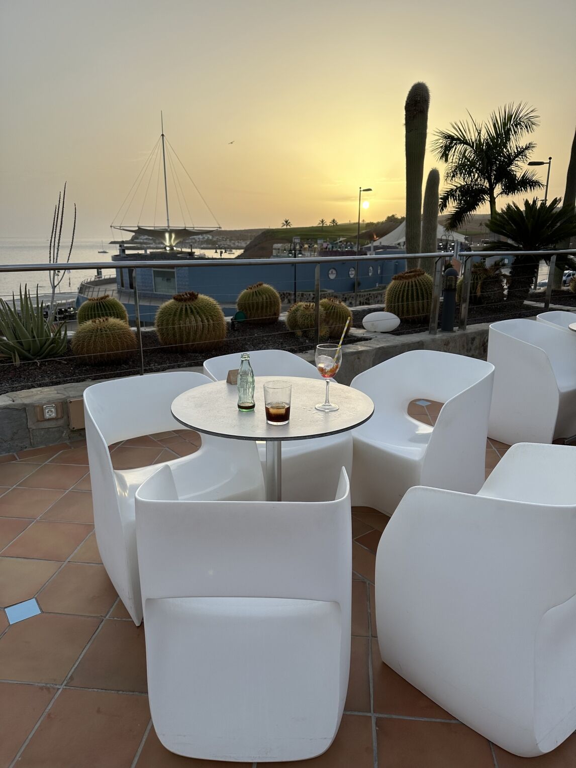 drinks terrace