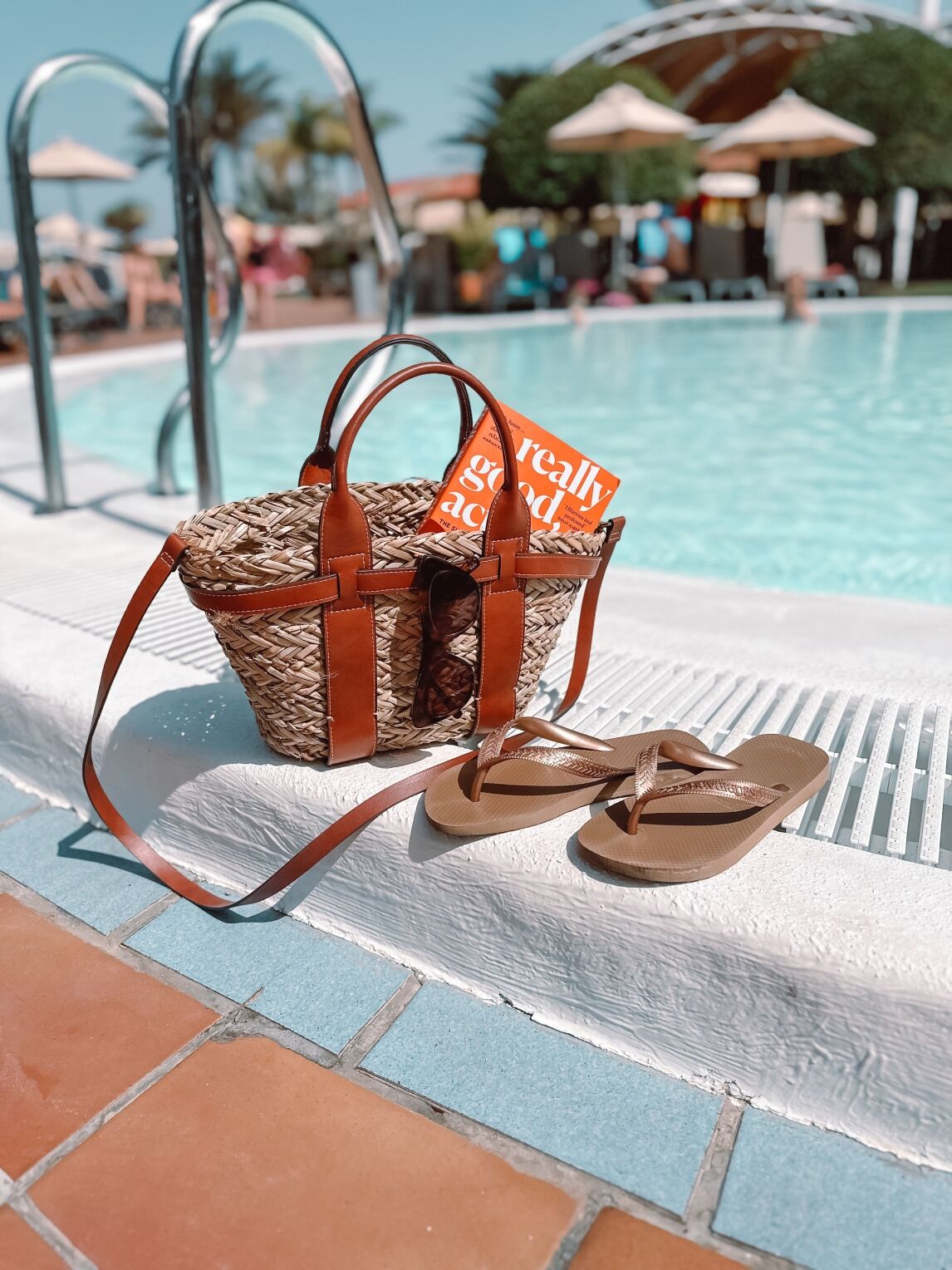 ready for a day by the pool