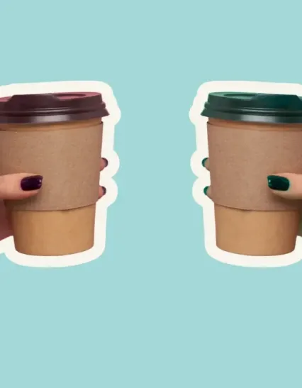 I met my younger self for coffee, and she was really quite freaked out, tbh…