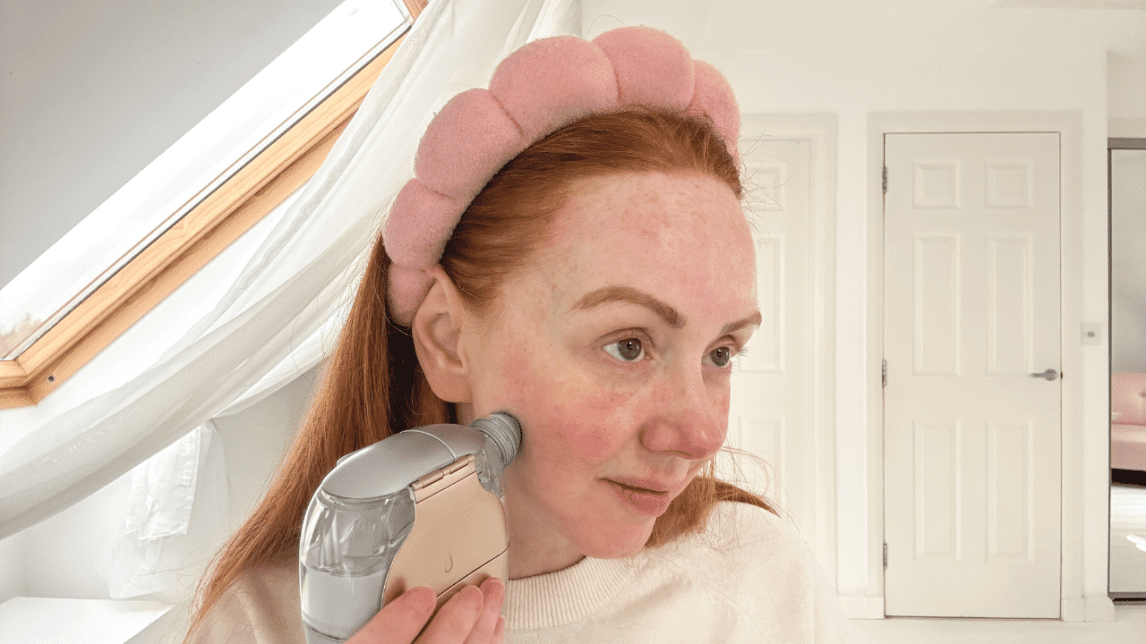 using the Shark FacialPro Glow